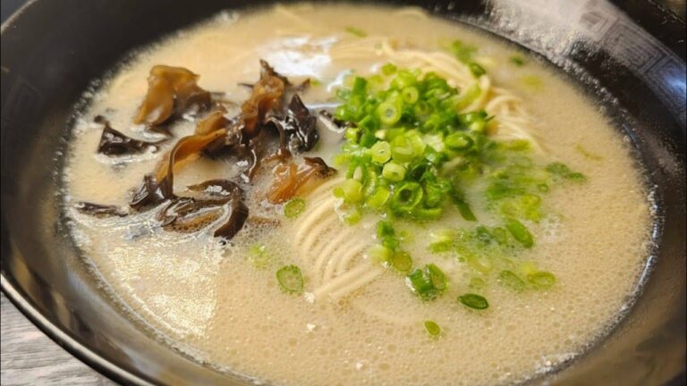 ド豚骨ラーメンが家で食える。【ジェネリック一風堂の作り方】