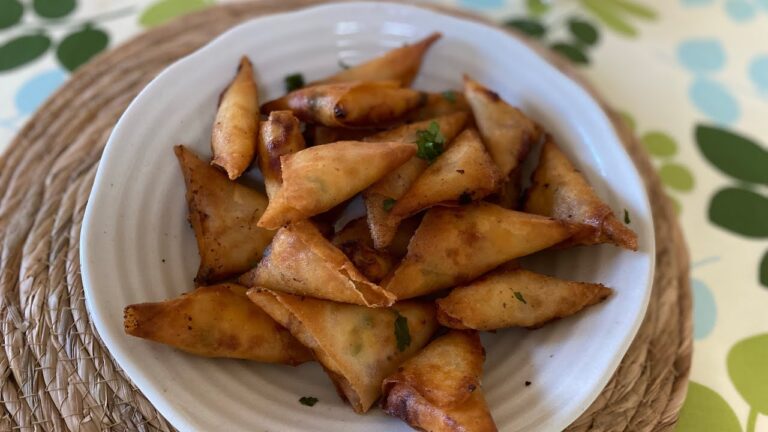 【サモサ】春巻きの皮で作る超簡単サモサの作り方| 子どものおやつにピッタリ｜SAMOSA | CRISPY SAMOSA