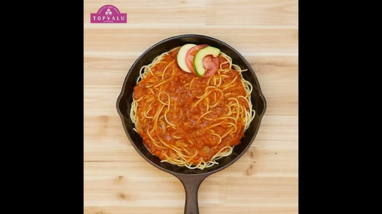 【トップバリュ】Xmasカラーのパスタグラタン