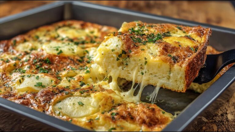 La Frittata di Patate al Forno Più Filante che ci Sia! Cena Facile ed Economica!