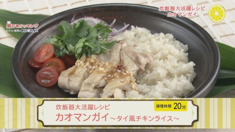 カオマンガイ～タイ風チキンライス～
