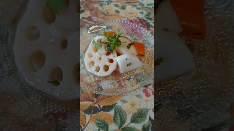 【ピクルス】根菜ピクルス