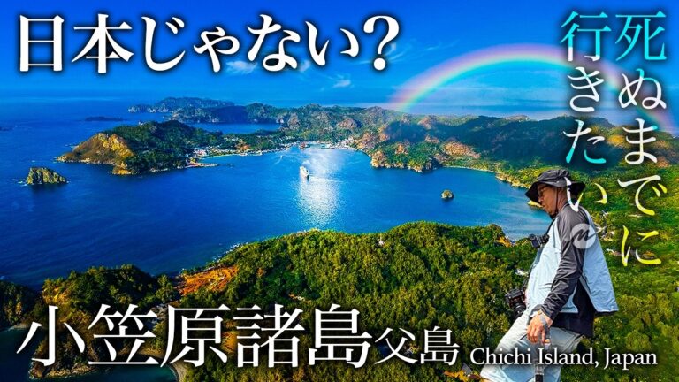 【日本最難関】小笠原諸島・父島があまりにも異世界すぎた【飛鳥Ⅱ小笠原クルーズ・旅行・観光・旅行・グルメ・シュノーケリング】