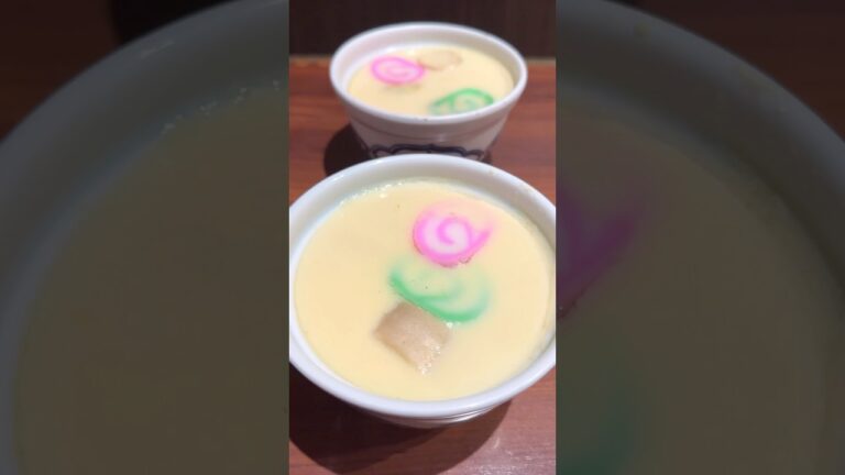 職人が作る飲める茶碗蒸し！