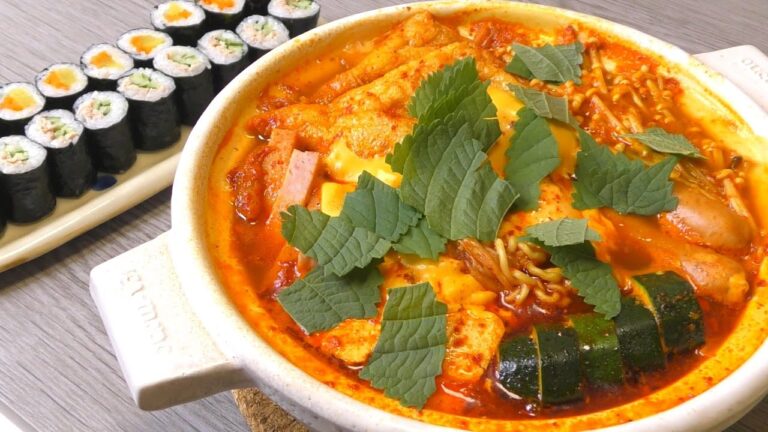 【お料理】辛ラーメンでプデチゲを作ります