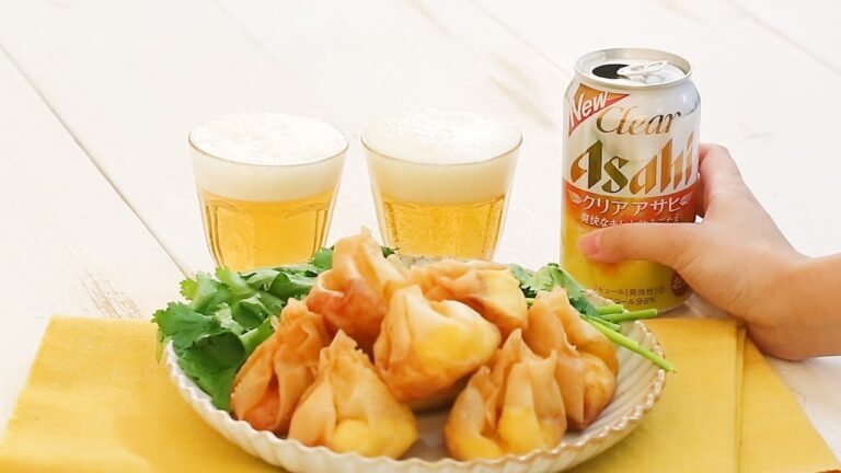 おウチ飲みにぴったり！エビチリ茶巾春巻き