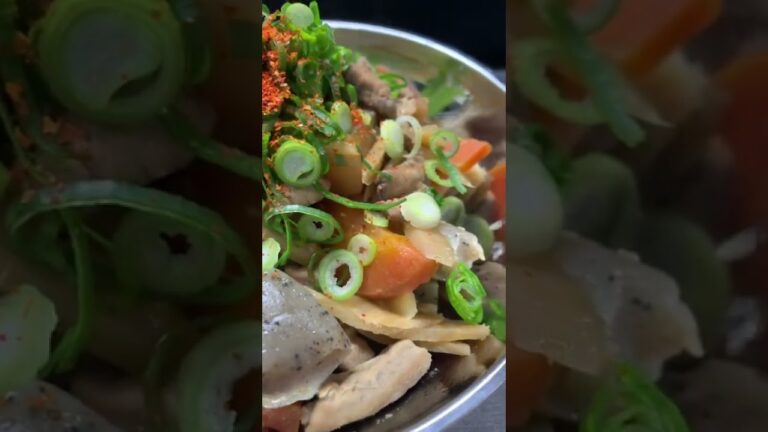 炊飯器で簡単調理　　ほったらかし料理＃３モツ煮込み😆👍