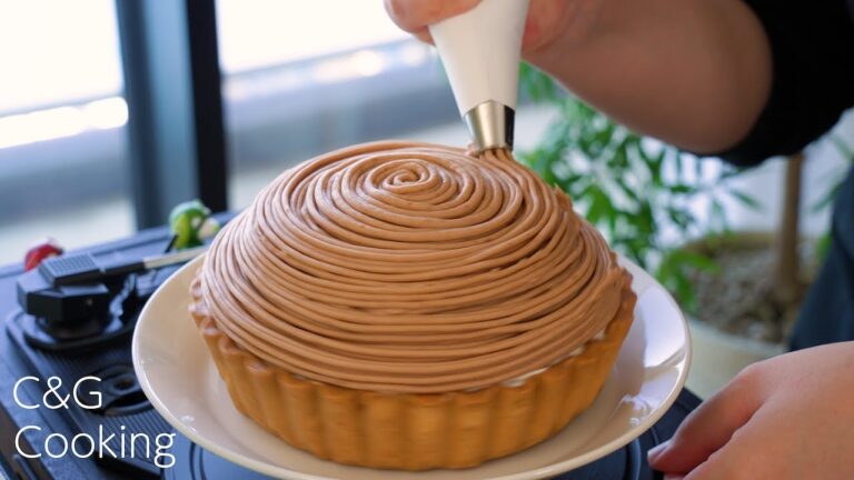 モンブランタルトの作り方 | お菓子作り モンブラン モンブランタルト