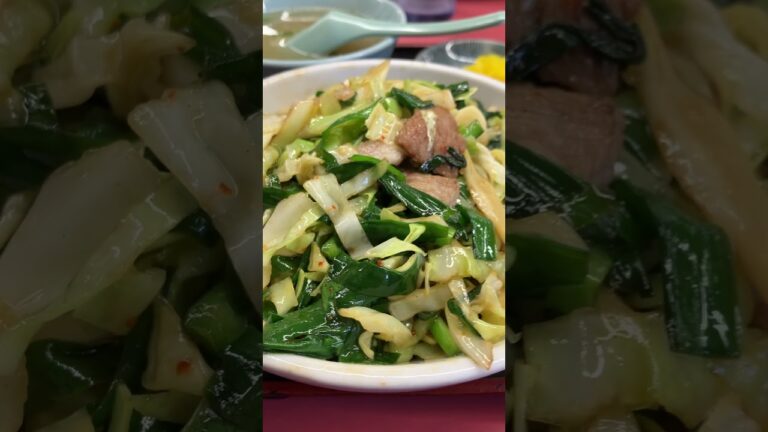 大分県のソウルフード「ニラ豚」が最高すぎた #王府 #lunch #ランチ #グルメ #九州 #japanesefood