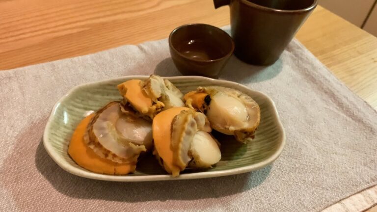 ホタテの甘辛煮