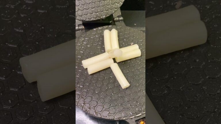 トッポギ プレス ASMR crush the tteokbokki #shorts