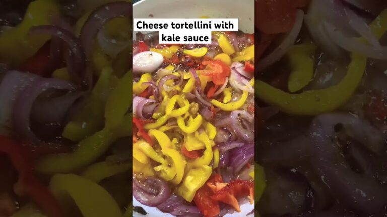 Veggie kale sauce #shortsvideo #italian #cooking #food #healthy