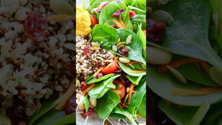 【レシピ】焼きにんじんドレッシング、ほうれん草のサラダ  #レシピ #resipe # #food #日々の料理 #日々の料理 #毎日料理