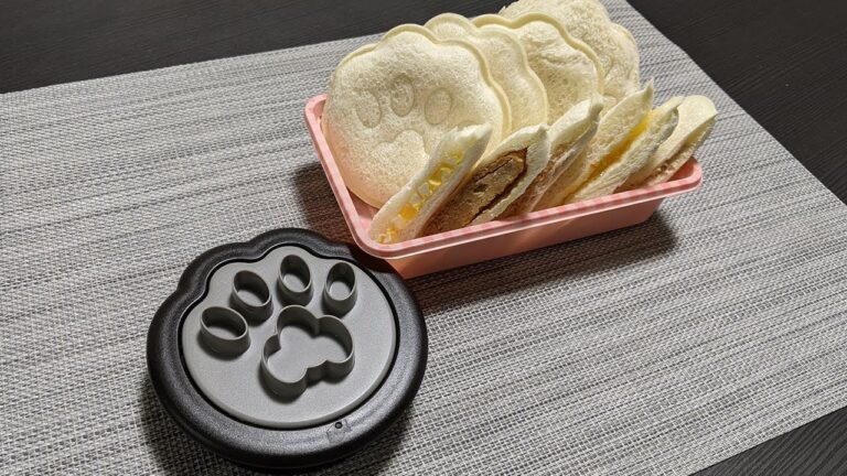 猫の肉球サンドイッチが簡単に作れる型 / Bento Decoration Supplies | cat paws | sandwich