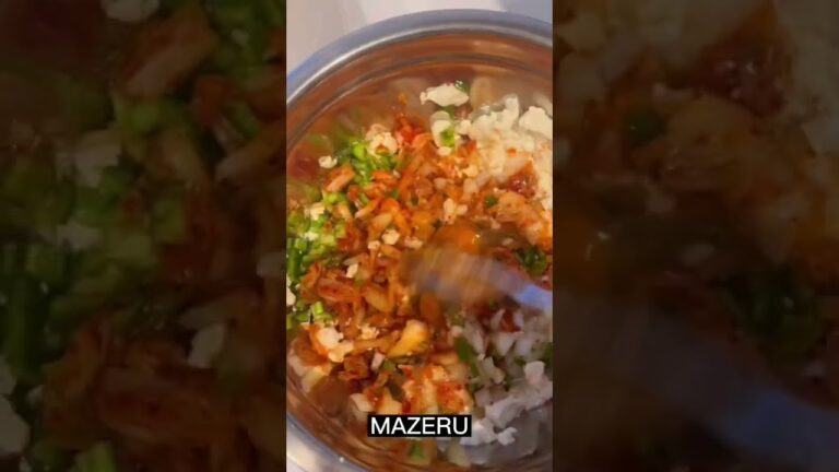 ダイエットレシピ！韓国風🇰🇷ライスペーパー包み
