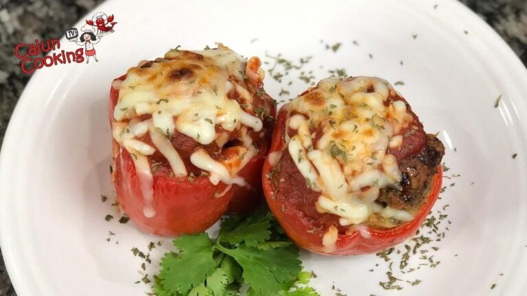 MEATLOAF Stuffed BELL PEPPERS | How to Make Stuffed Bell Peppers | Stuffed Bell Pepper Recipe