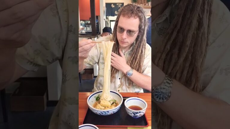 【ドイツ代表】うどんを一番美味しそうに食べる選手権 #shorts #うどん #germany