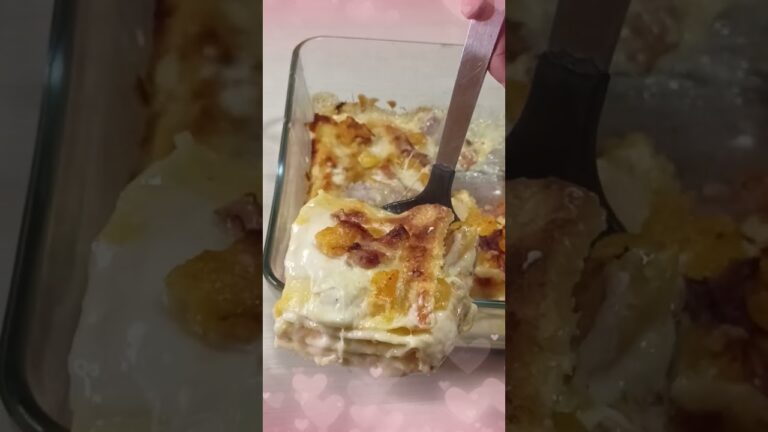 lasagna zucca e speck #zucca #ricettefacili #lasagna #lasagnaallazucca #pasticciaconvale