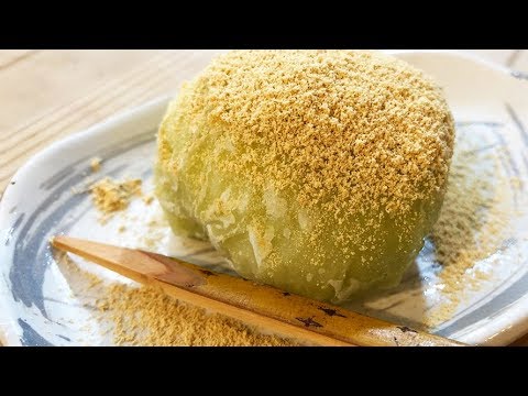 【超簡単】材料５つで出来る♪生クリームたっぷり抹茶わらびもち Japanese Matcha Cream Warabimochi【Ziozio Kitchen】