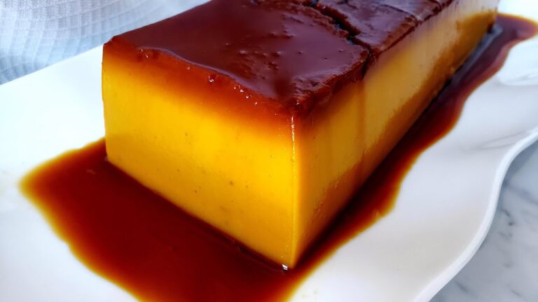 卵、生クリームなしでどっしり濃厚かぼちゃプリン　pumpkin pudding