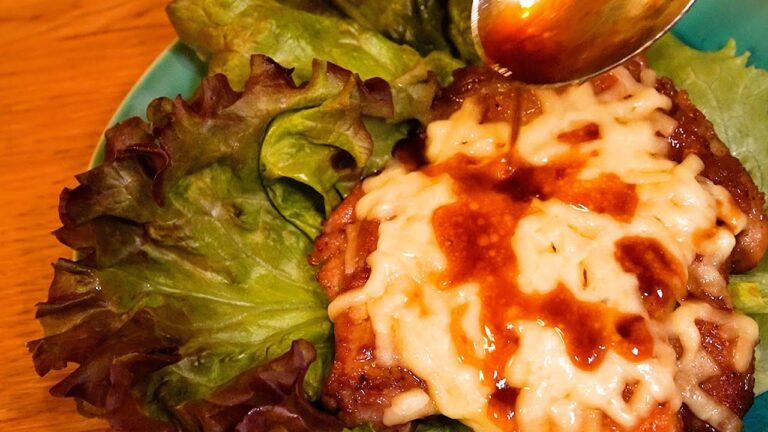 深夜に食べたいチーズ照り焼きチキン