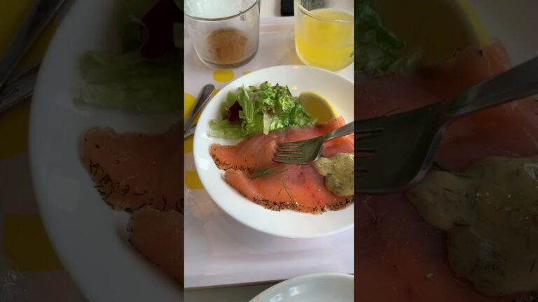 【飯テロ】【IKEAグルメ】美味しそうなサーモンマリネの映像@IKEA新三郷