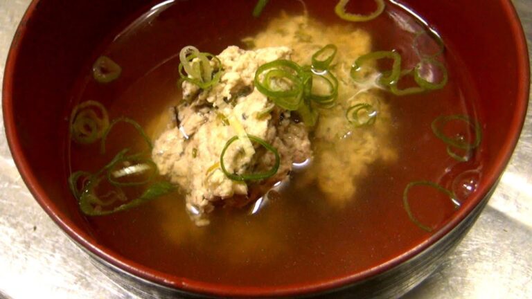 カツオのつみれ汁は鉄分たっぷり