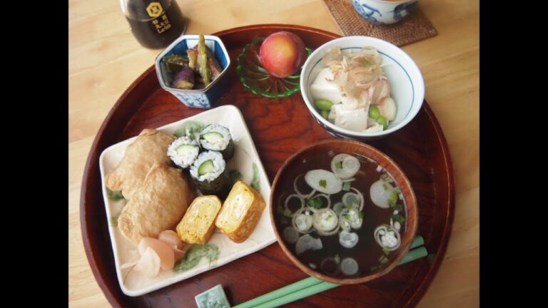 お稲荷さんと新生姜の甘酢漬け