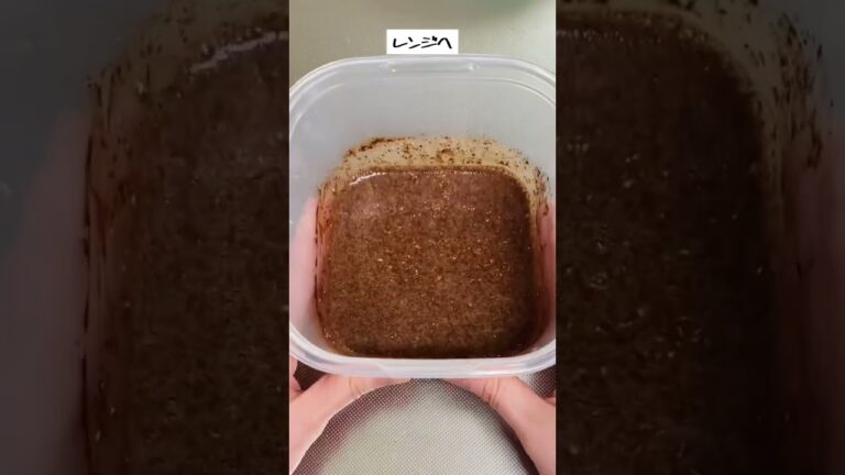 【大人気】失敗しない！レンジで簡単！オートミールココア蒸しパン #shorts