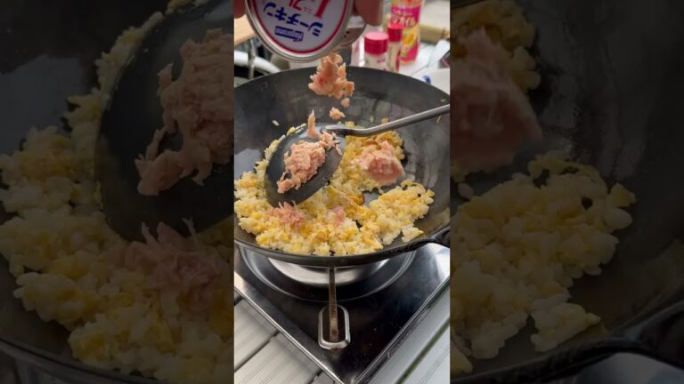 ツナレタスチャーハンうまい