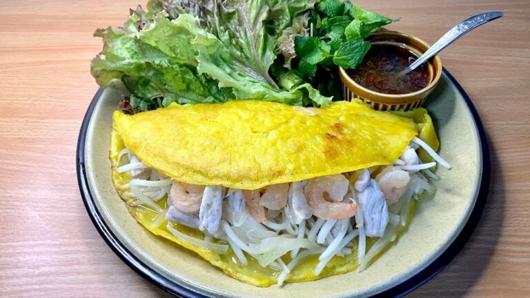 【料理レシピ】 バインセオ / Vietnamese Pancakes