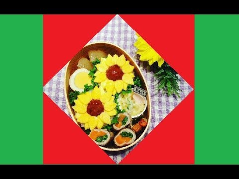 【キャラ弁】　夏でも元気いっぱい弁当