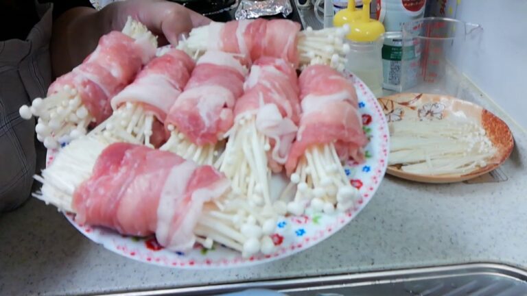 【アラフィフおでぶの料理】サバのコチジャン煮＆えのきの豚肉巻き☺️を作る！
