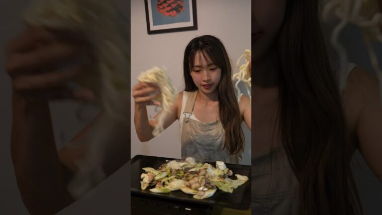 【おうち居酒屋飯】津山ホルモンうどんと岡山地ビール🍺　　　　　　　　　　外で作ろうとして買ったから、気持ちはキャンプ飯👍　#camping #露營 #キャンプ #캠프