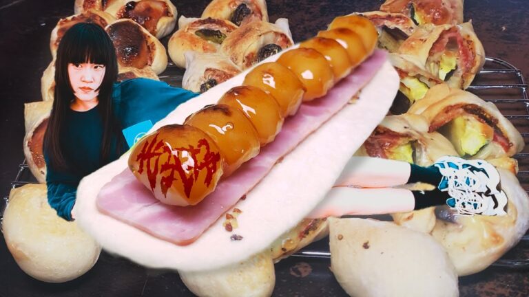 【ベーコンエピ】みたらし団子/ズッキーニと茄子/ししとうチーズ【試作発表その２】