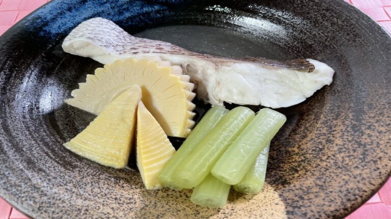 鯛とたけのこの煮物 2021.3.10放送