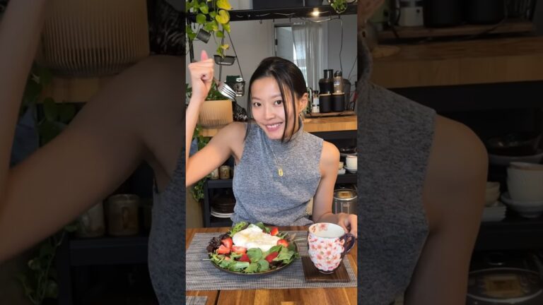 [ダイエット]モデルの1日の食事 #ダイエット#レシピ#モデル #shorts
