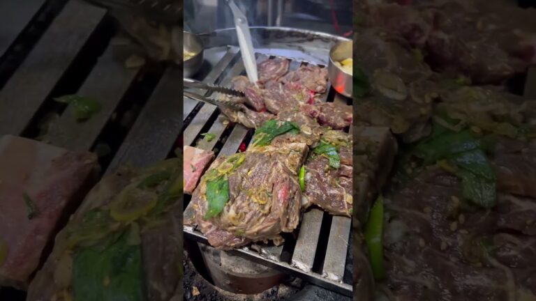 韓国ドラム缶焼肉　#ソソカルビ　#韓国 #韓国旅行 #韓国旅行情報 #韓国グルメ #明洞グルメ　#ドラム缶焼肉