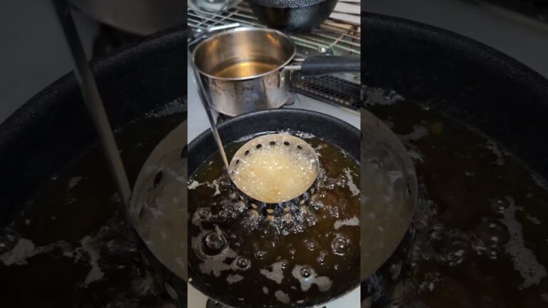 とっても上手にかき揚げれる百均グッズ　#ダイソー #shorts