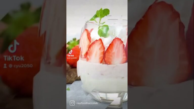 いちごの甘酒プリン