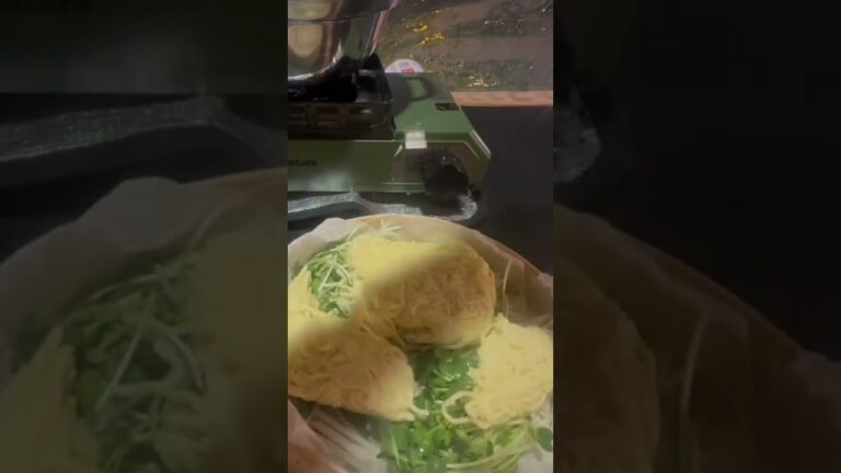 セイロでエビ団子&蒸しそば