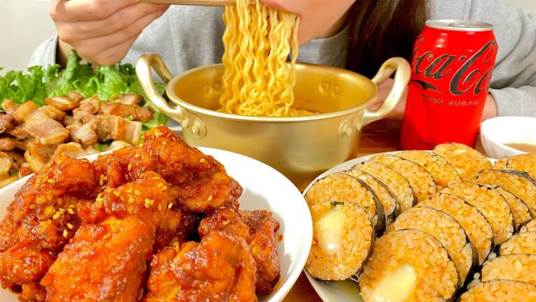 韓国料理4品を爆食いするアラサー女の晩ごはん【止まらない食欲】