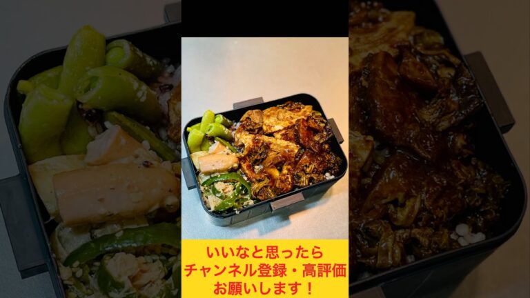 旦那が小躍りして喜んだホイコーロー弁当🐖🥬 #お弁当動画 #作り置き弁当 #お弁当おかず #お弁当詰め方 #作り置き #food