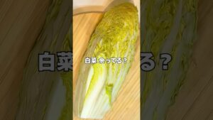 【もう一品】お箸が止まらない。白菜150gを使い切る副菜。