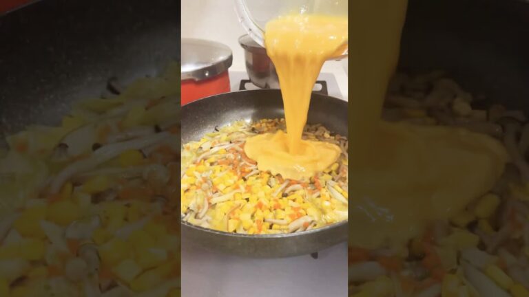 野菜の甘いフリッタータ/オムレツ Slow living in rural Japan Nippon 田舎暮らし