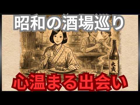 昭和の風景」裕子の酒場巡りと心温まる出会い聞く