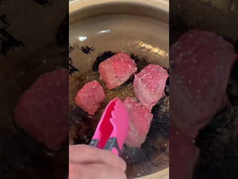 アメリカ産の牛モモ肉を箸で切れる位、柔らかくしようとしたが・・・！　#shorts