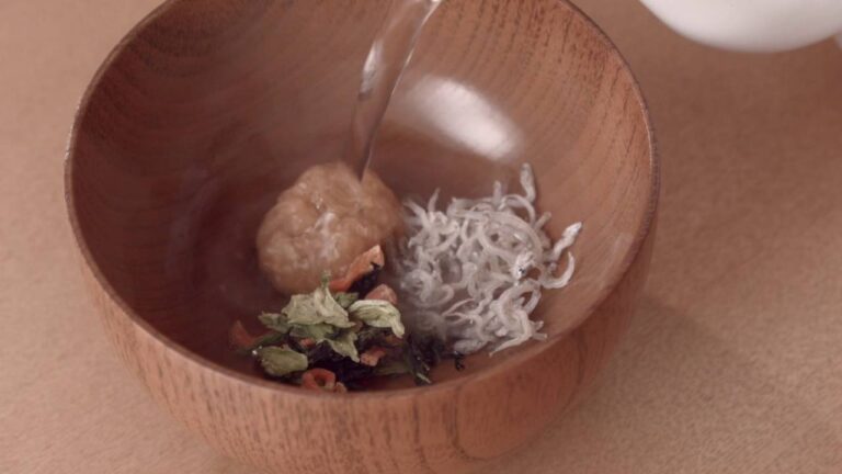 即席みそ汁の作り方