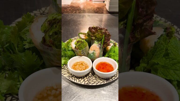 サラダ感覚で食べられる、ベトナムの定番料理！#shorts