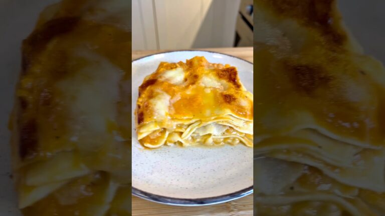 How to prepare pumpkin lasagna? #viral #viralvideo #recipe  #pumpkin
